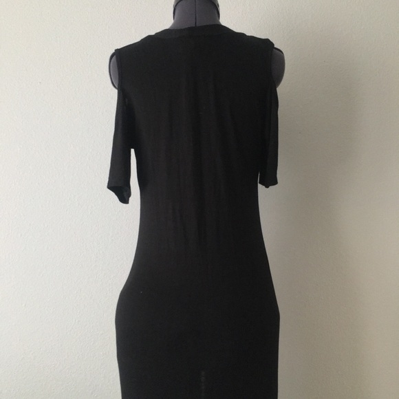 Wet Seal Cold Shoulder Maxi Over Shirt - Picture 5 of 5
